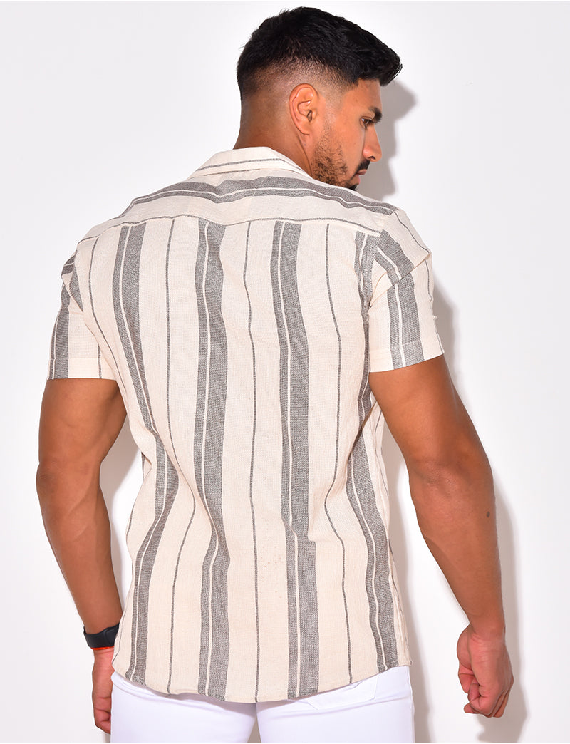 Chemise à rayures