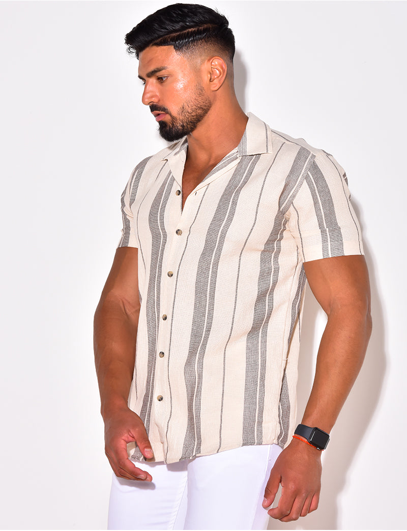 Chemise à rayures