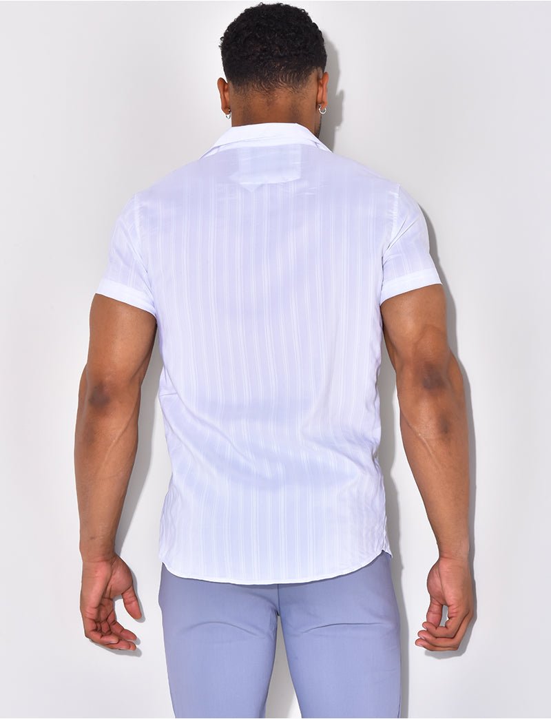 Chemise à rayures