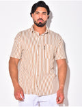 Chemise à rayures