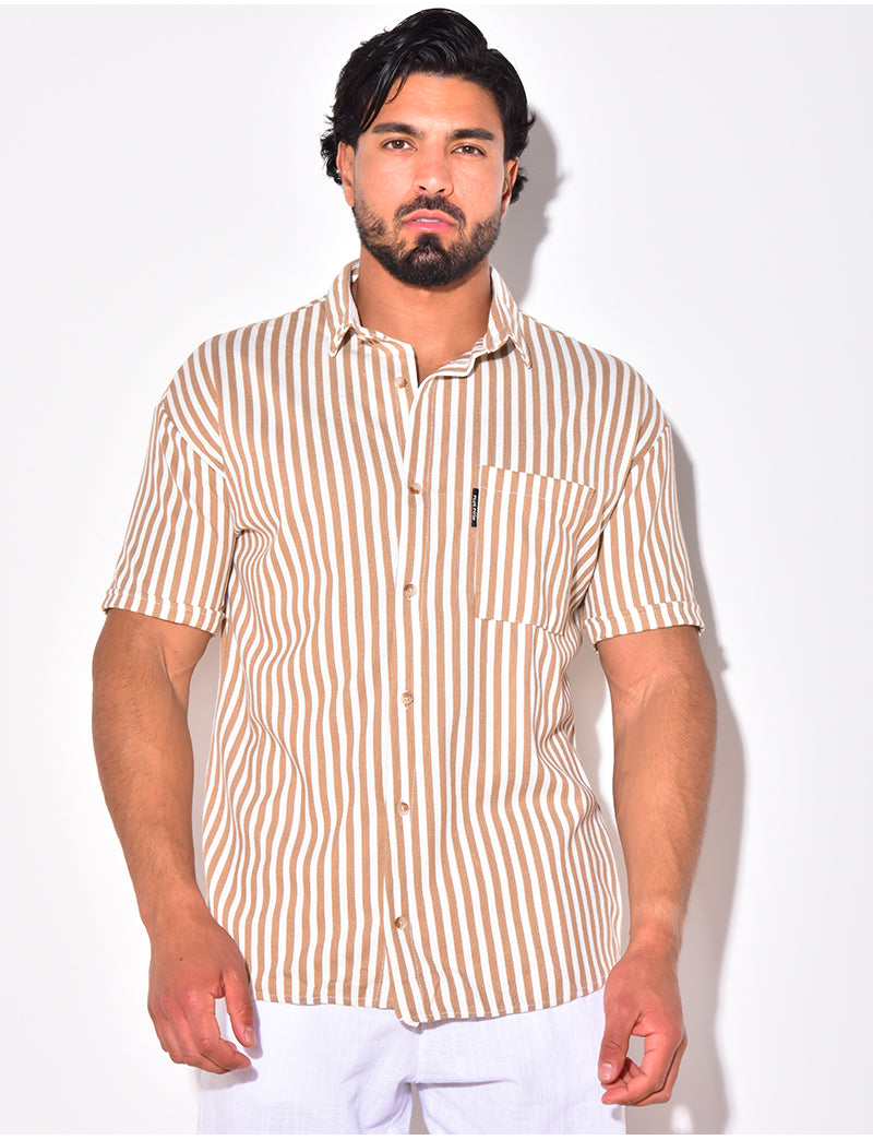 Chemise à rayures