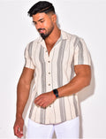 Chemise à rayures