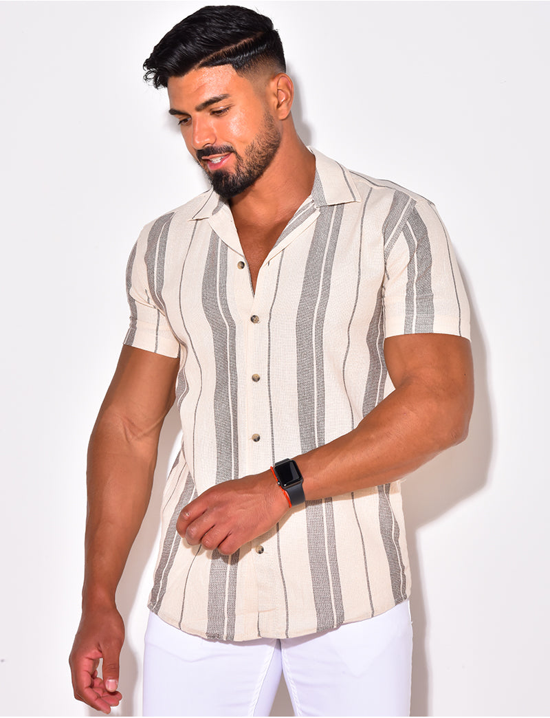 Chemise à rayures