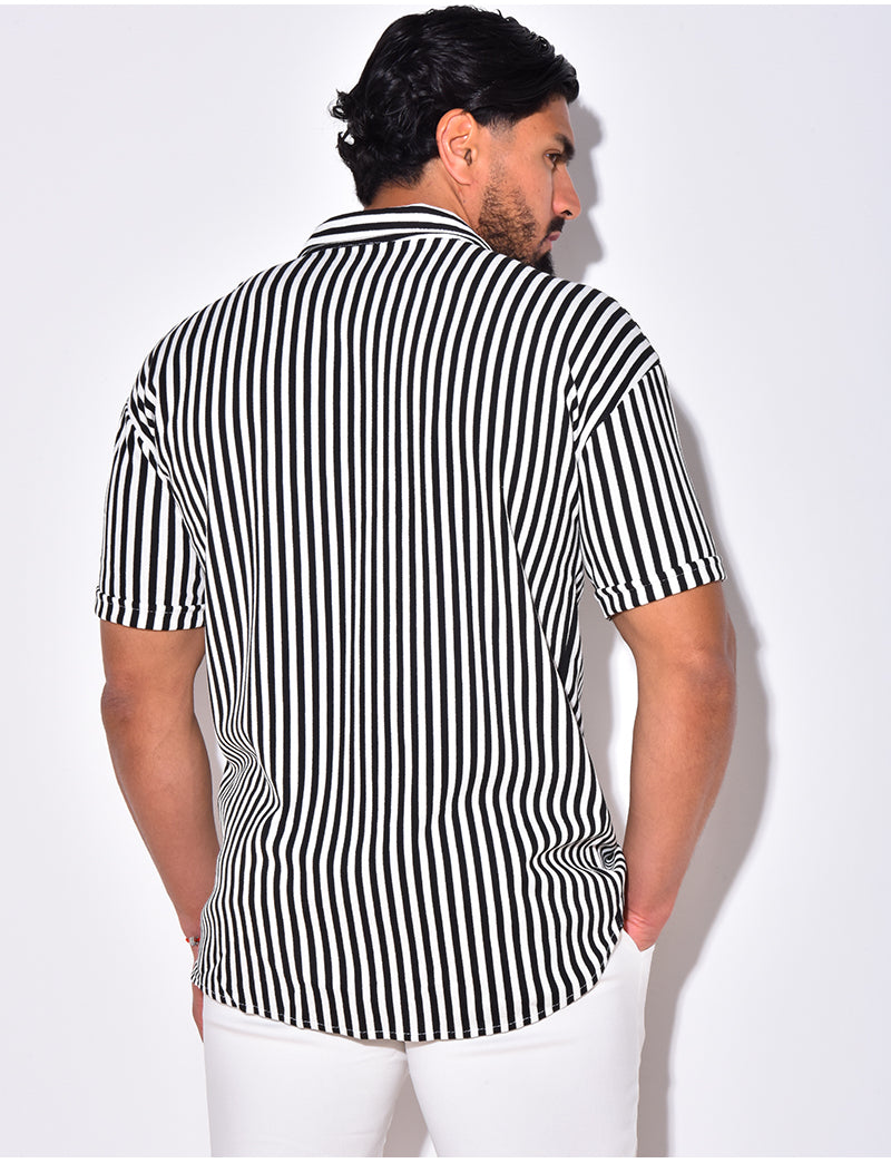 Chemise à rayures