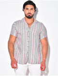 Chemise à rayures