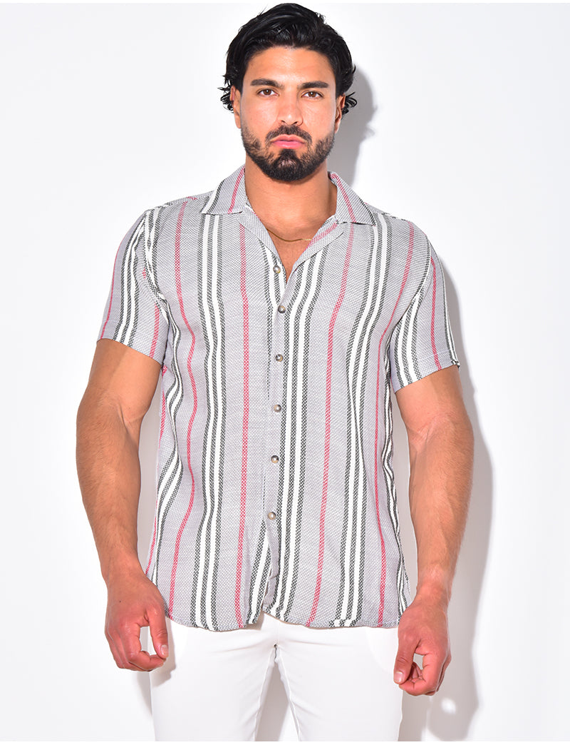 Chemise à rayures