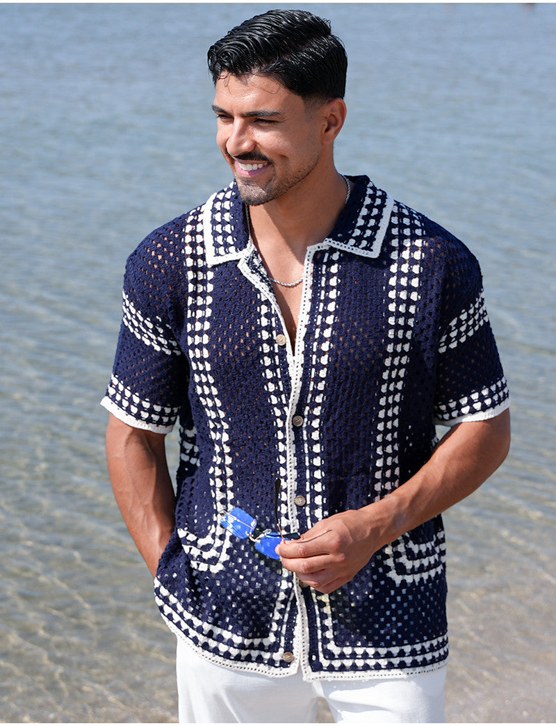 Chemise ajourée
