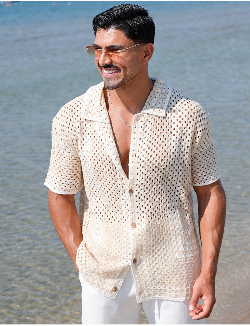 Chemise ajourée