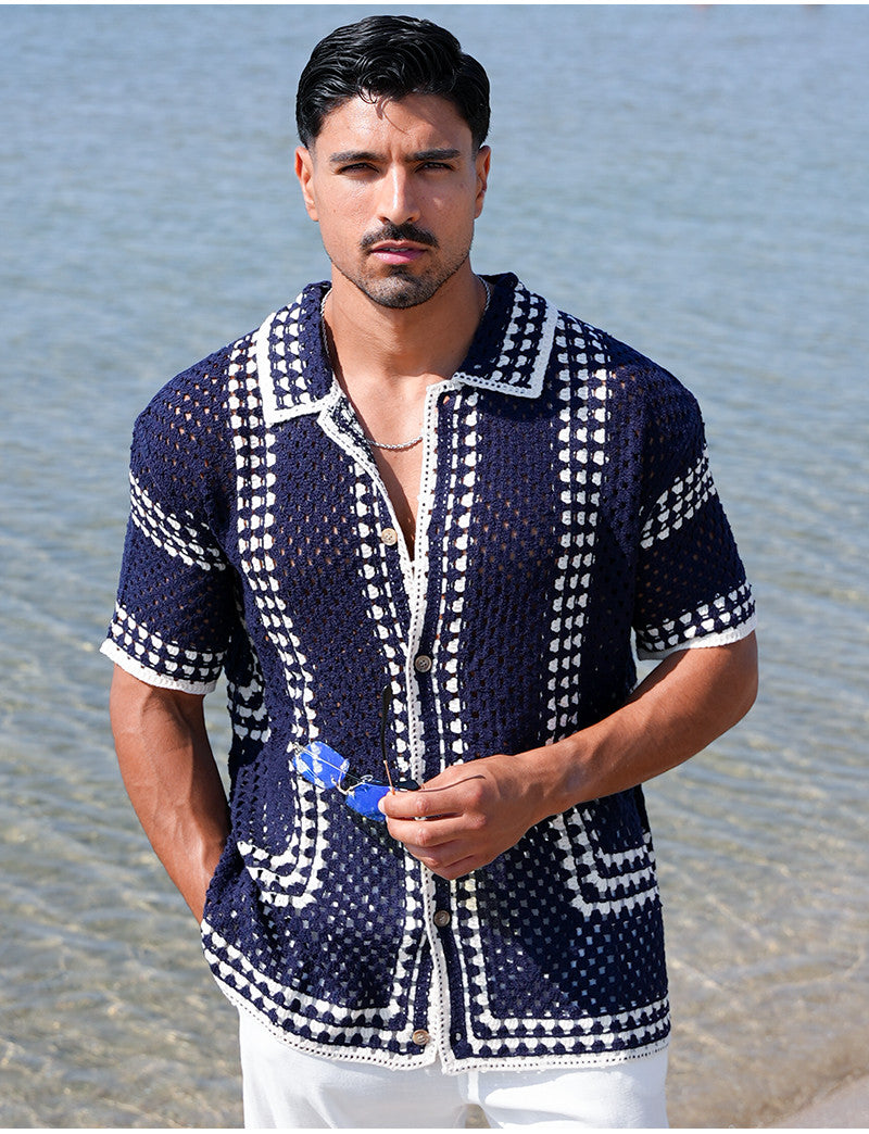 Chemise ajourée