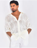 Chemise ajourée
