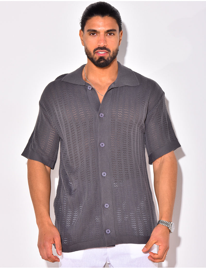Chemise ajourée