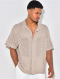 Chemise ajourée