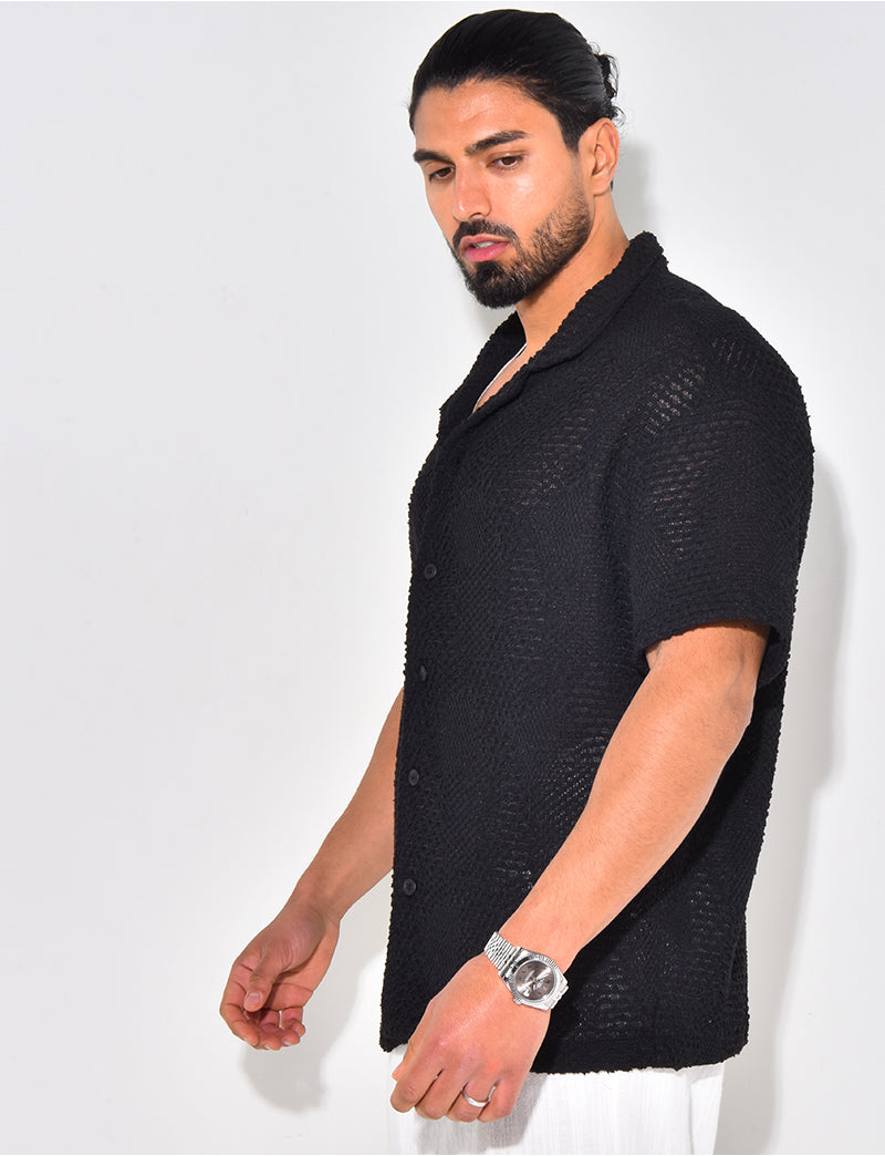 Chemise ajourée