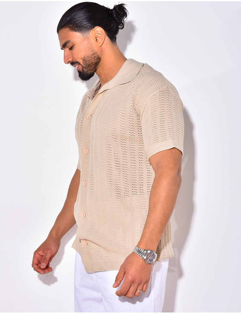 Chemise ajourée