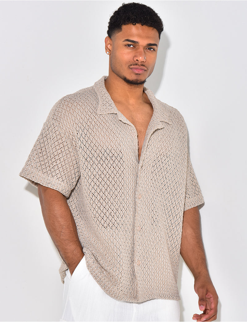 Chemise ajourée