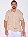 Chemise ajourée