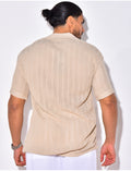 Chemise ajourée