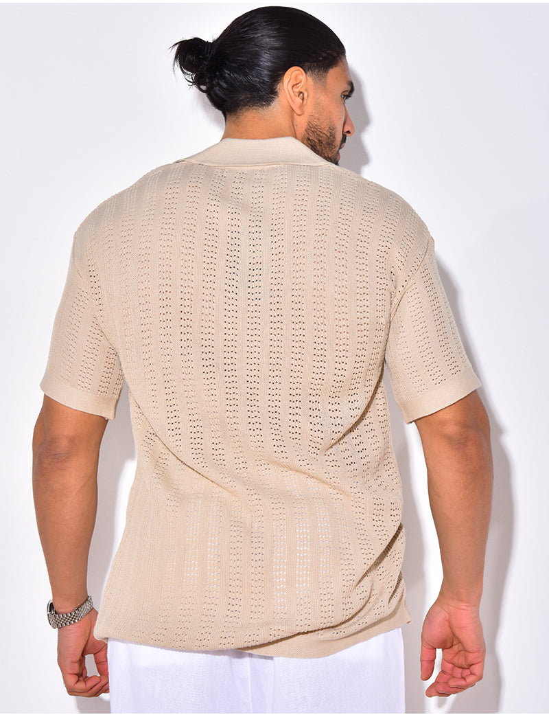 Chemise ajourée