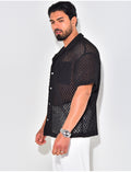 Chemise ajourée
