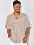 Chemise ajourée