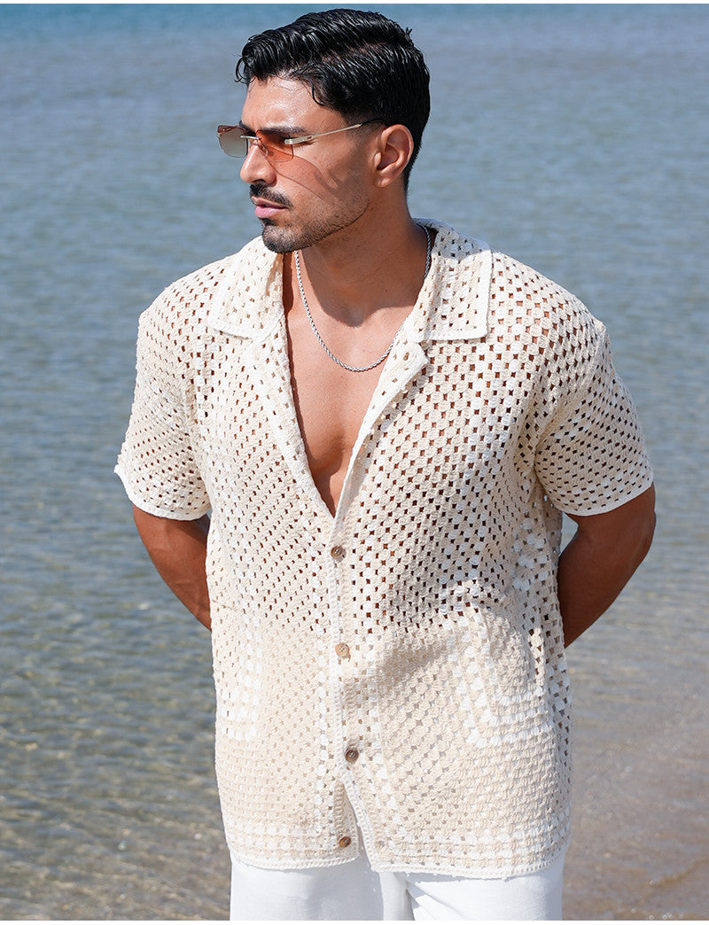Chemise ajourée