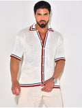 Chemise ajourée