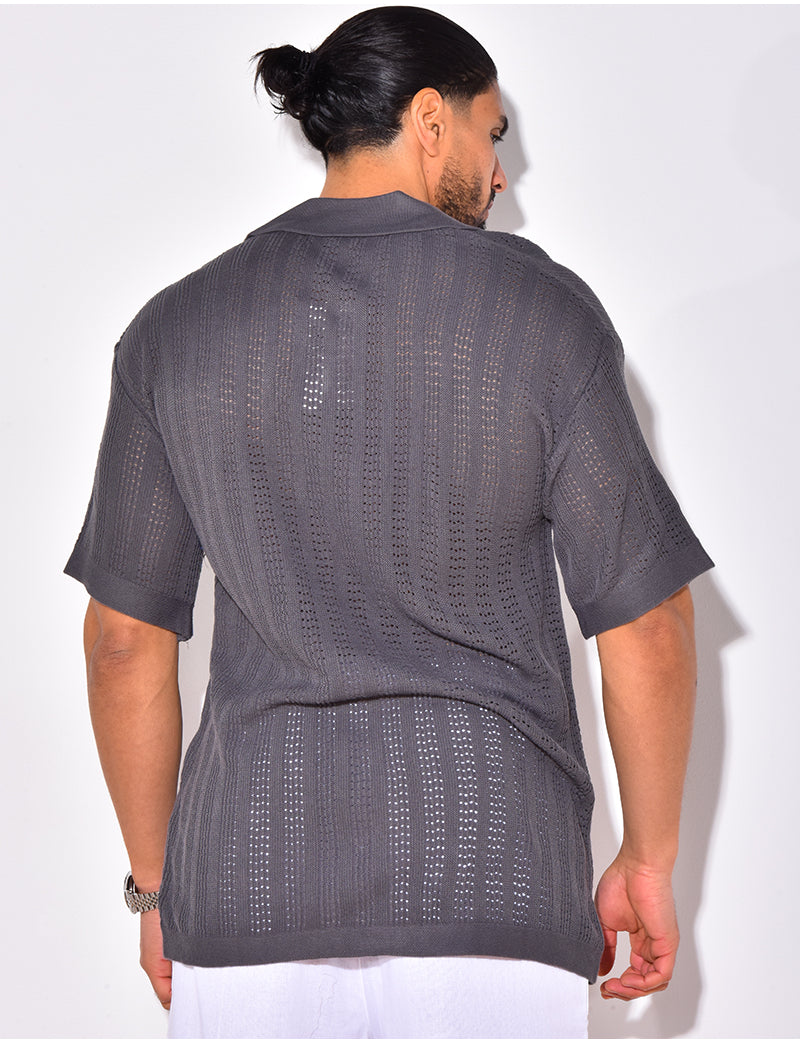 Chemise ajourée