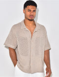 Chemise ajourée