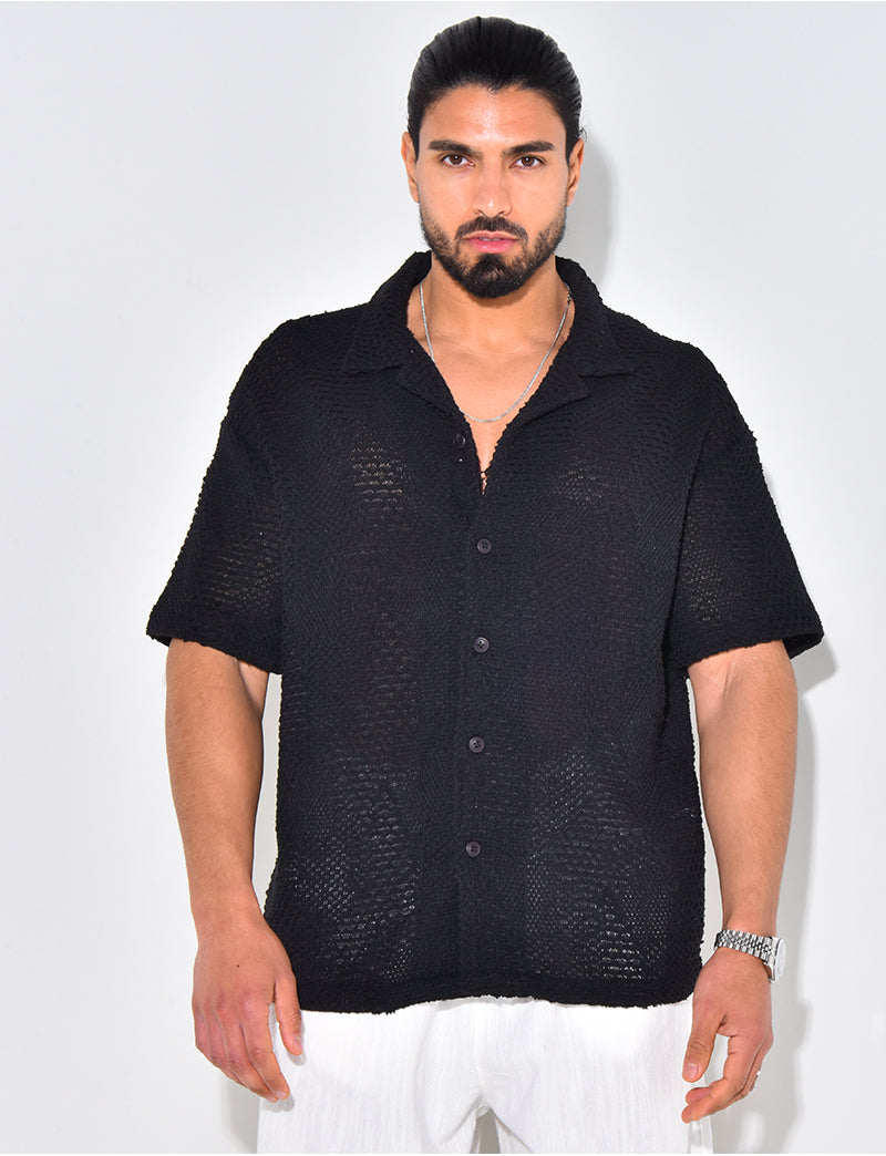 Chemise ajourée