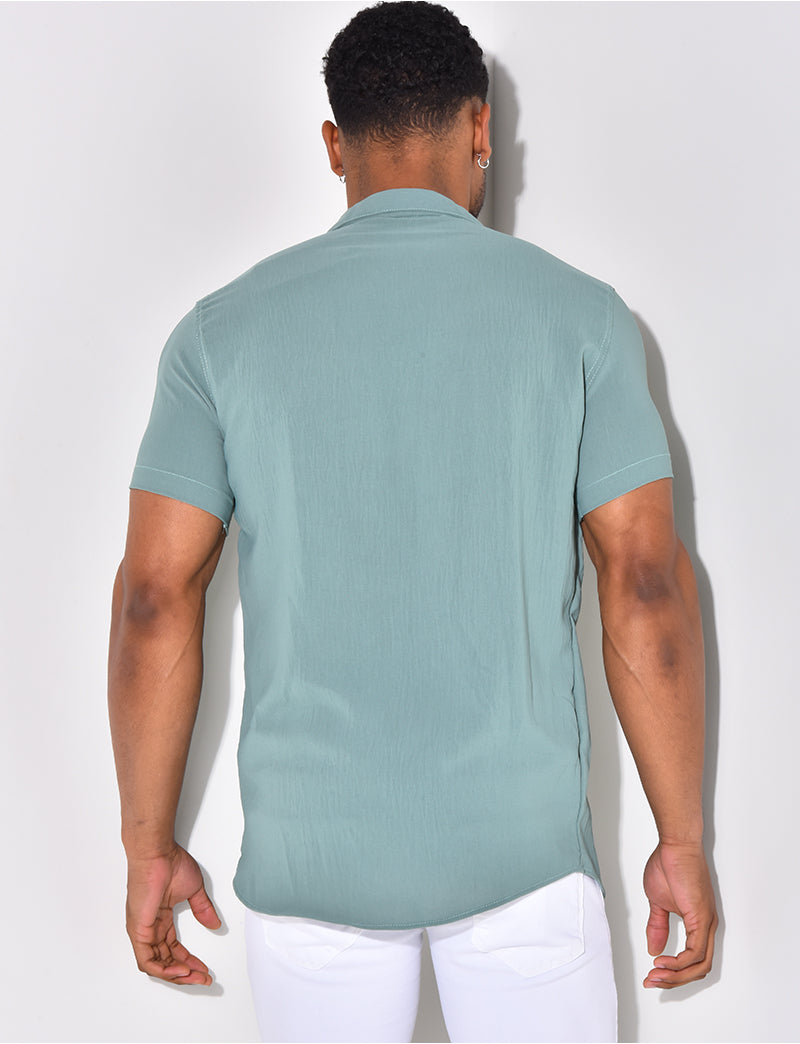 Chemise basic manches courtes