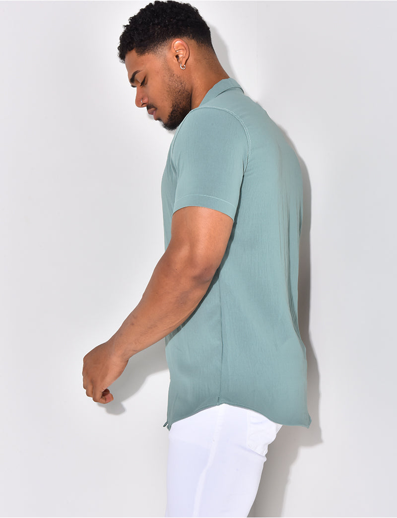 Chemise basic manches courtes