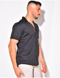 Chemise côtelée