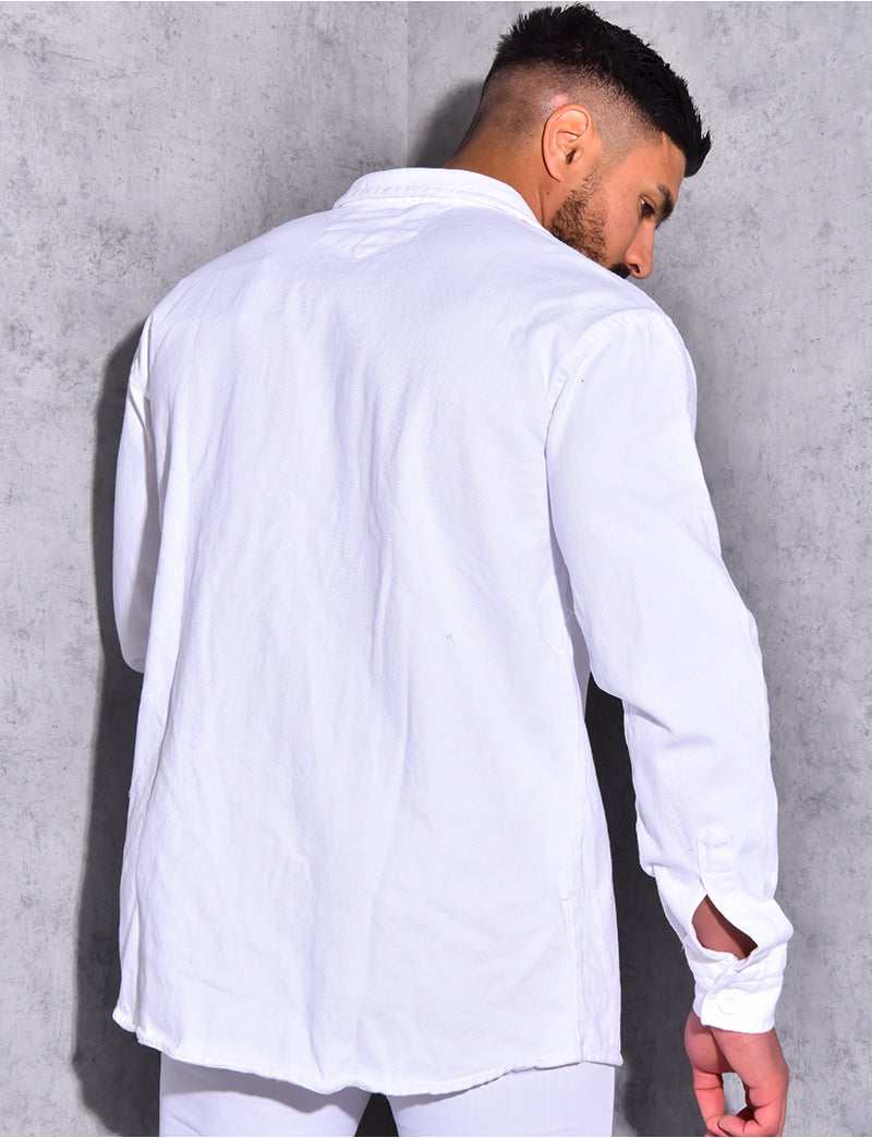 Chemise en jeans