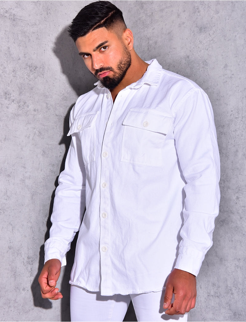 Chemise en jeans