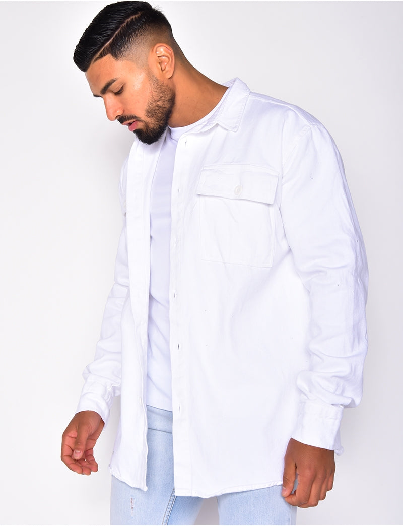 Chemise en jeans