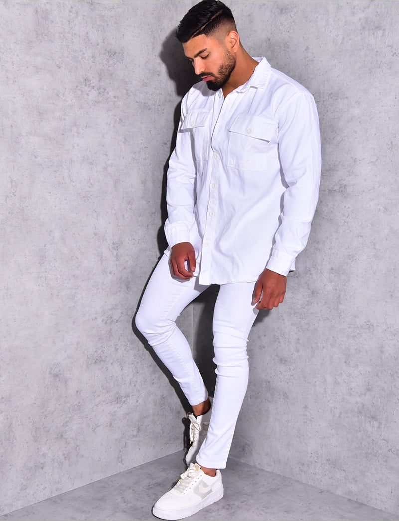 Chemise en jeans