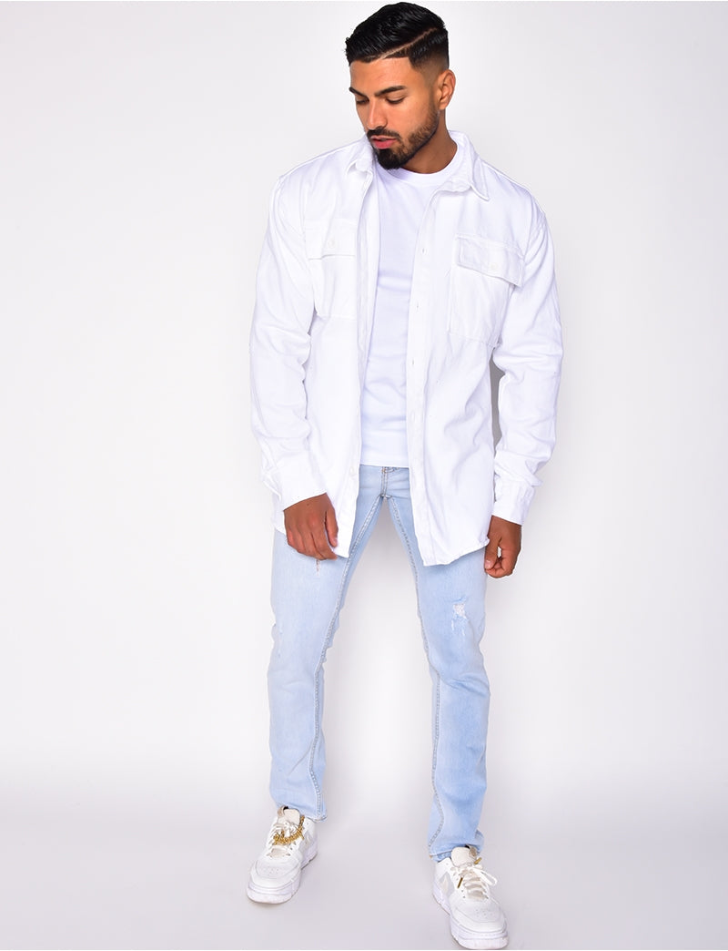 Chemise en jeans