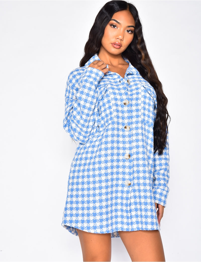 Chemise en tweed
