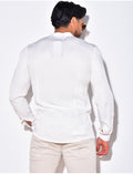 Chemise fluide à col rond