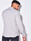 Chemise fluide à manches longues