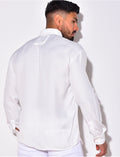 Chemise fluide à manches longues
