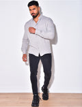 Chemise fluide à manches longues
