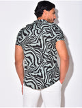 Chemise homme à motif