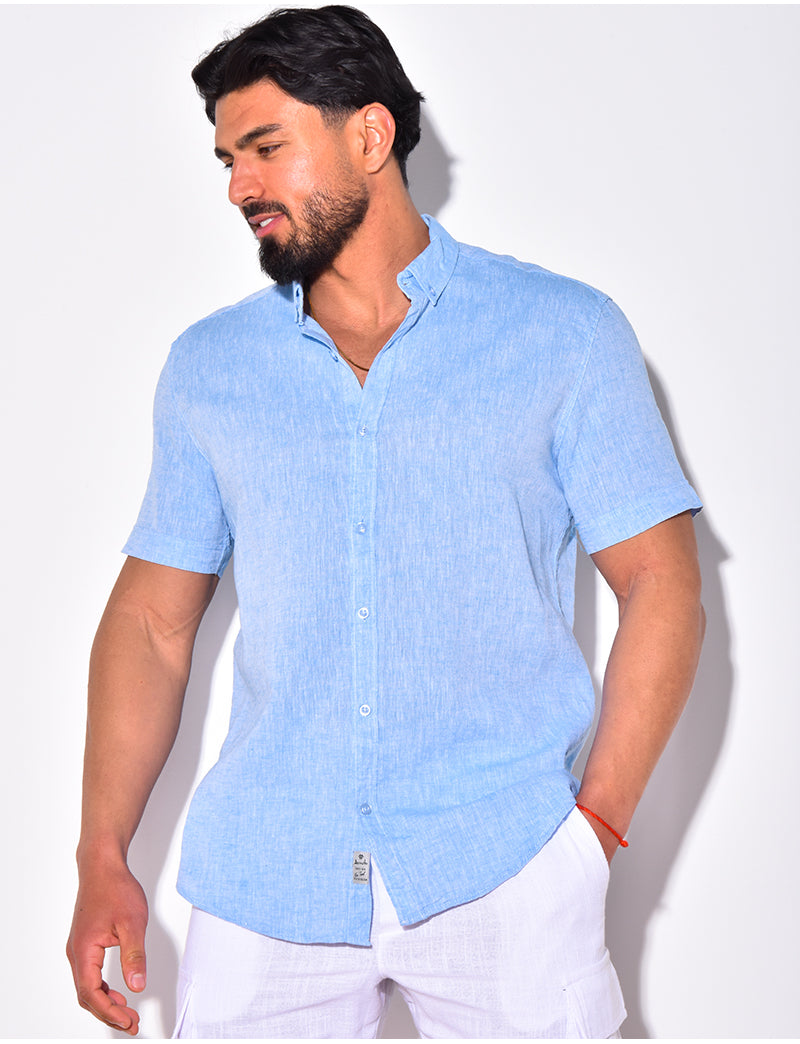 Chemise homme en lin