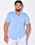 Chemise homme en lin