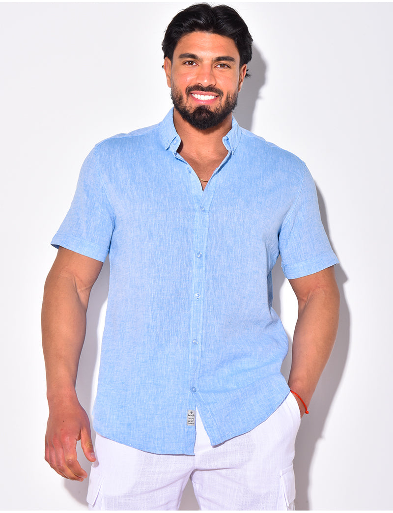 Chemise homme en lin