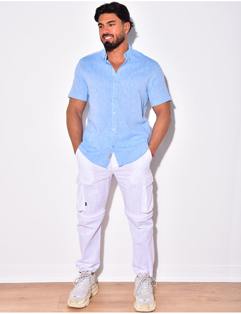 Chemise homme en lin