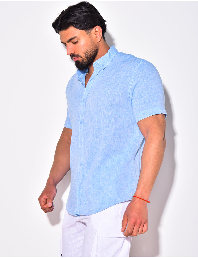 Chemise homme en lin