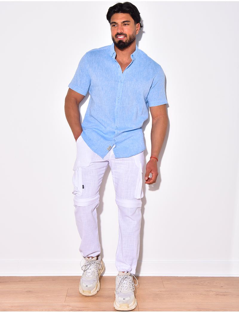 Chemise homme en lin