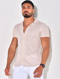 Chemise légére à relief